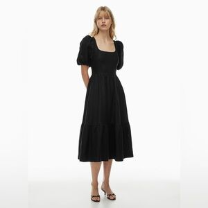 Aritzia Ascot Linen Dress